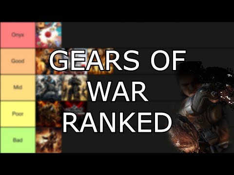 The OFFICIAL Tier-List Ranking for Gears of War