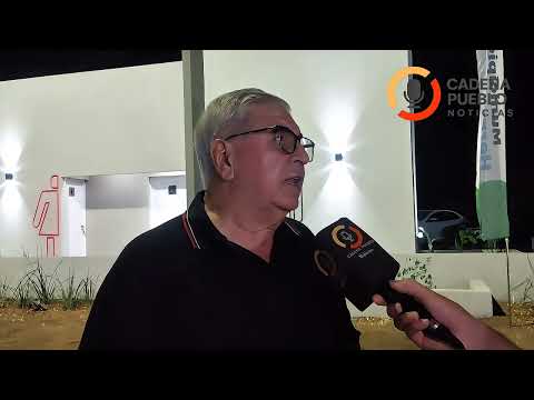 INAUGURACION DE SANITARIOS EN EL PASEO DE LA JUEVENTUD DE HERMOSO CAMPO CHACO