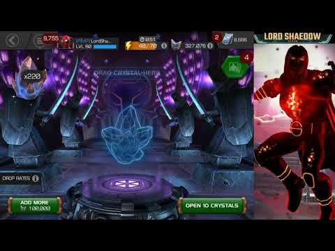 MCOC - 500 Uncollected Arena Crystals - Need units for that Act 6 offer!