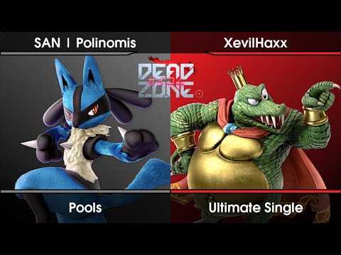 DEAD ZONE #2 Pools - SAN | Polinomis (Lucario) Vs. XevilHaxx (King K. Rool) SSBU Ultimate Tournament