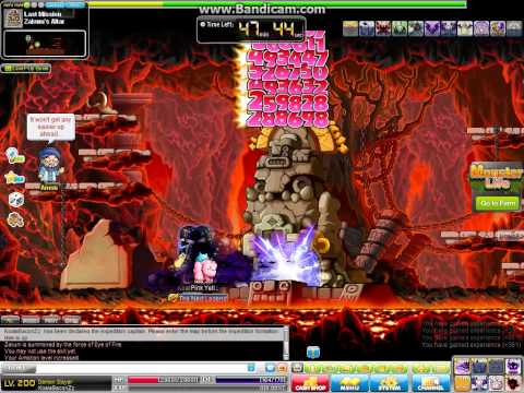 GMS GAZED Demonslayer Zakum Solo
