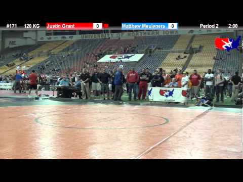 Last Chance Qual 120 KG: Justin Grant (Husky WC) vs. Matthew Meuleners (No Team)