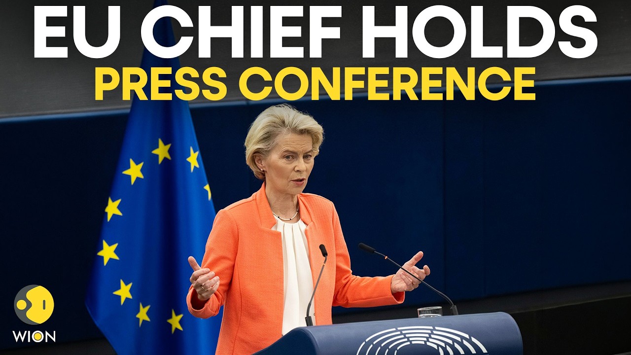 LIVE: EU Chief Ursula Von Der Leyen Holds Press Conference After Greenland Visit | WION Live