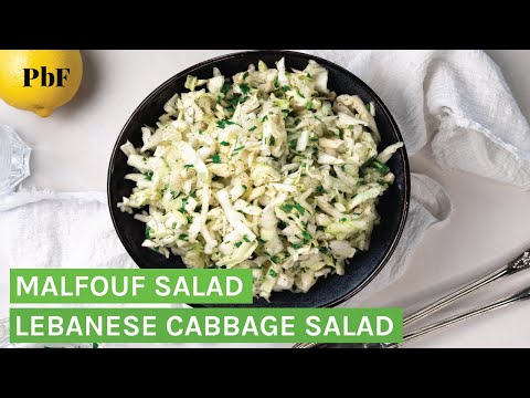 Malfouf Salad (Lebanese Cabbage Salad)