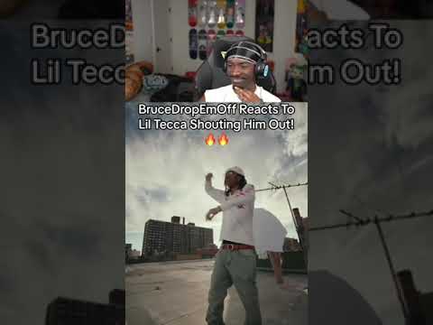Bruce Reacts To Lil Tecca Shouting Him Out