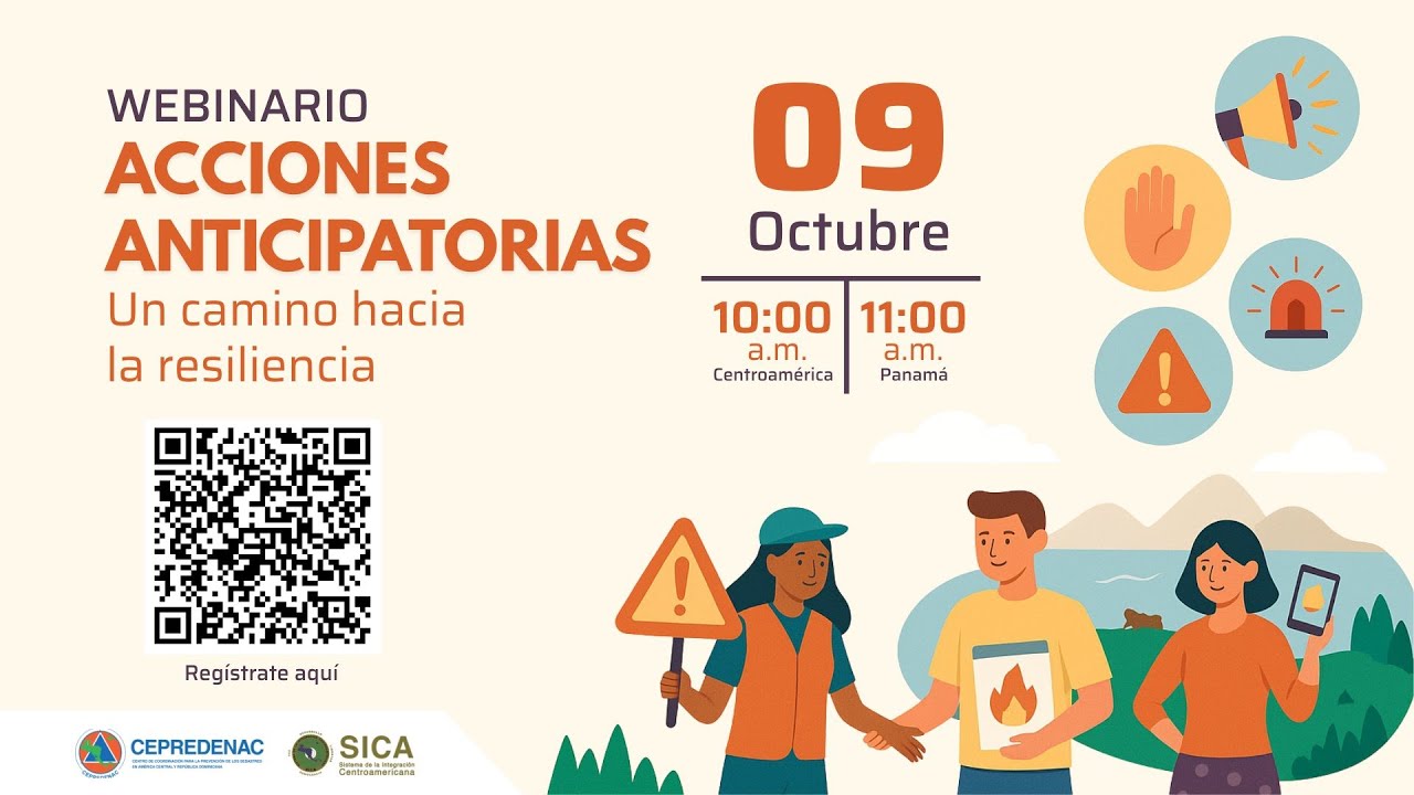 Webinario: Acciones Anticipatorias, un camino hacia la resiliencia