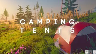 Camping Tent | Super quick game devlog : Gone Upstate