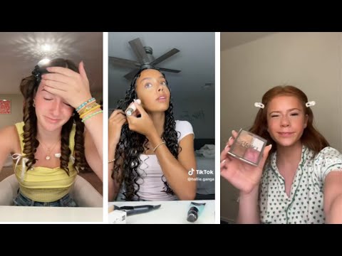 GRWM FIRST DAY OF SCHOOL! 𝜗𝜚⋆₊˚ | first day of school tiktok compilation