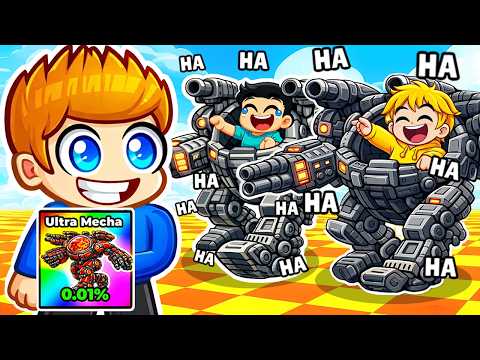 UDAJE NOOBA a potem UŻYWAM 0.01% MECHA w Roblox!