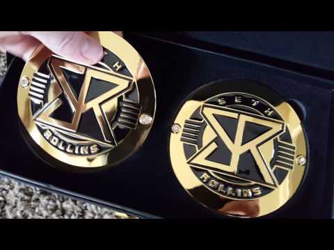 Seth Rollins WWE Championship Replica Side Plates