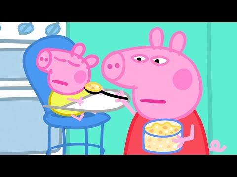 Capa de Alimentando o Bebê Alexander | Peppa Pig Português Brasil Episódios Completos
