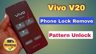 Vivo V20 Hard Reset Password and Pattern Unlock | Android 12 Vivo V20 Ka Lock Kaise Tode 100% Ok