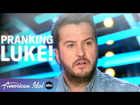 PRANK TIME! Luke Bryan Is Pranked By His Wife! - American Idol 2023