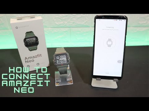 How to connect Amazfit Neo to Phone Zepp Android App