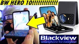 BLACKVIEW HERO 10 recensione smartphone flip unboxing blackview hero 10 review cellulare pieghevole