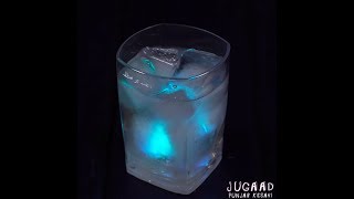 How to Make a Glass with Automatic Lighting