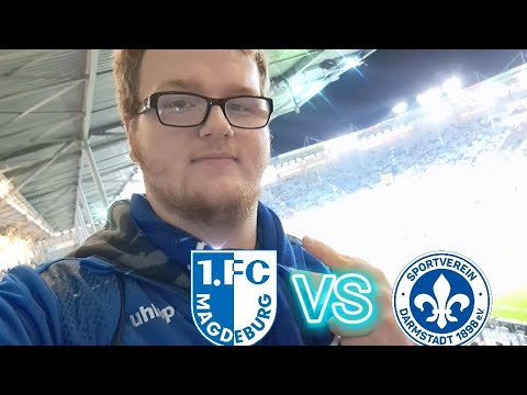 1.FC Magdeburg VS SV Darmstadt 98 Stadion VLOG 💙🤍😳