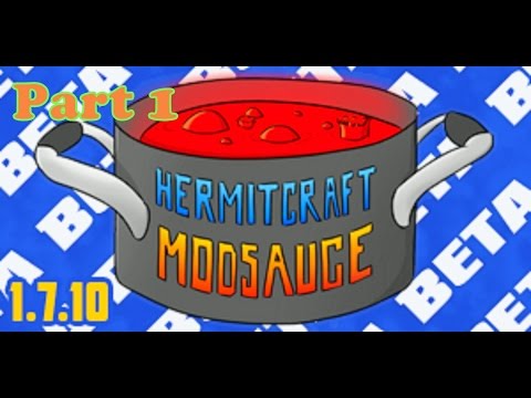 Modsauce 1.7 Part 1 Starting out and ore production