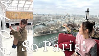 春が来た、パリ 後編 Le Printemps est arrivé à Paris!パリを一望出来るレストラン/リュクサンブール公園/Les trois chocolats/蘇った百貨店 [SUB]