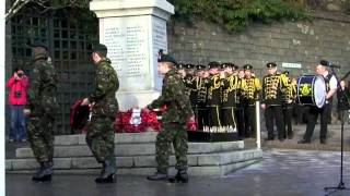 preview picture of video 'Tandragee Remembers 2011 (Wreath laying)'