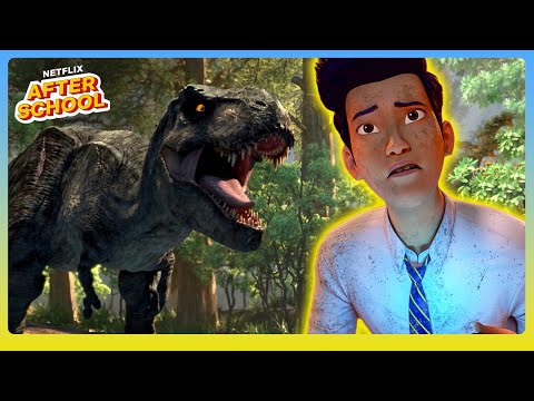 Shaken Up! | Jurassic World Camp Cretaceous | Netflix Family