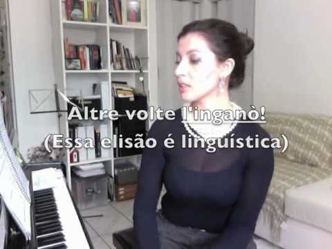 Aula de Canto Lirico - Como Cantar Vaccaj - Lição 3 - Lascia il lido e il mare infido