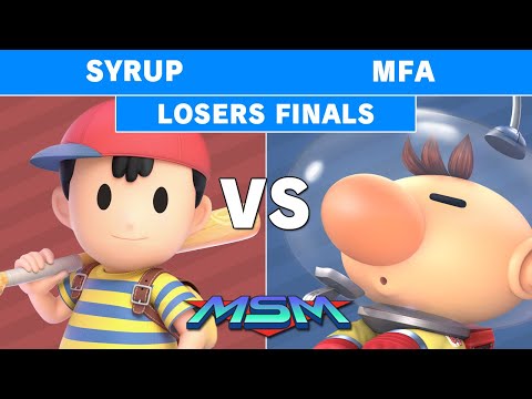 MSM Online 37 - Armada | Syrup (Ness) Vs. MFA (Olimar) Losers Finals - Smash Ultimate