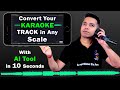 How To Change Scale Of Any KARAOKE Track With AI Find Your Own Key Hidden Tricks
