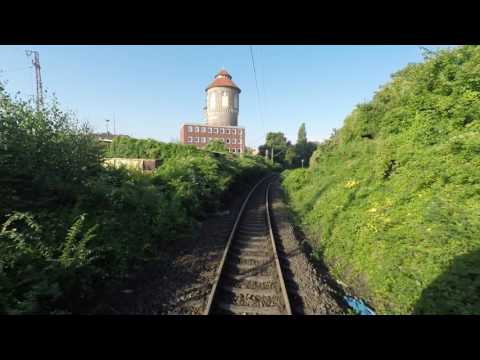 Führerstandmitfahrt, Cabinerit: Osnabrück - Oldenzaal. UHD 4K