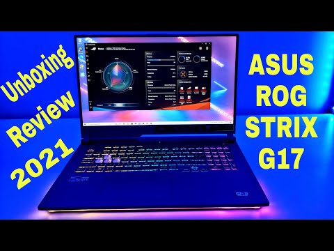 Asus Rog Strix G17 unboxing & review