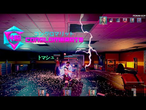 Conglomerate 451 - Gameplay [First-Person Cyberpunk Dungeon Crawler + RPG/Roguelike + Strategy]