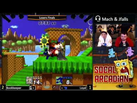 SOCAL ARCADIAN 2 - Losers Finals ft. Loyal VS Bookkeeper