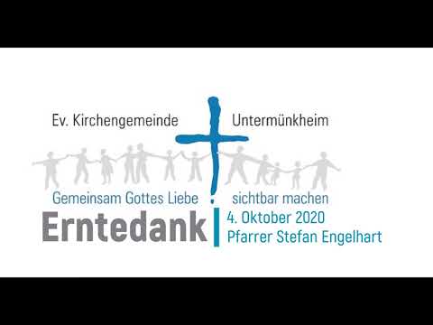 Erntedank 4.10.2020