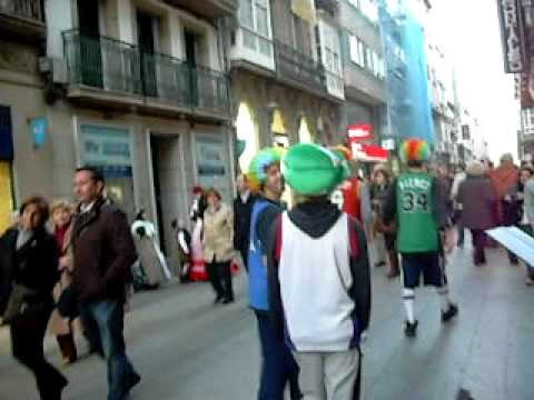 cb ferrol & tirso en la calle real en carnavales