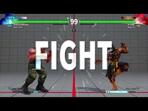 broski vs VolcanoRosso Street Fighter 5