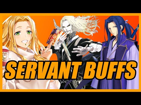 New Servant Buffs on NA! (Fate/Grand Order)