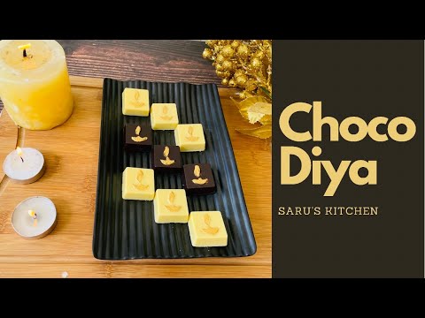 Diwali Special Diya Chocolate | Saru’s Kitchen | Hindi