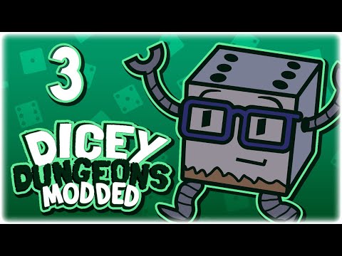 SETTING UP A TURRET!! | Let's Play Dicey Dungeons: Modded | Part 2 | v1.7 Gameplay HD