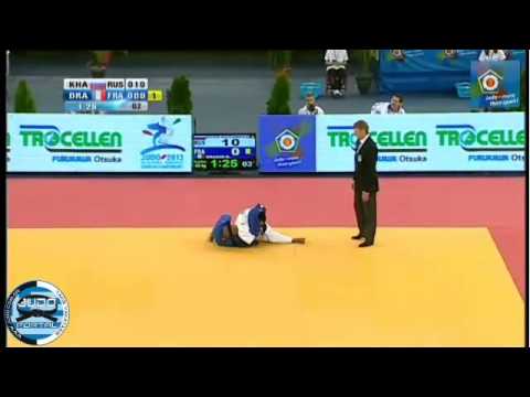 European Judo Championship Budapest 2013 -66kg KHAN-MAGOMEDOV Kamal RUS) - DRAGIN Dimitri (FRA)