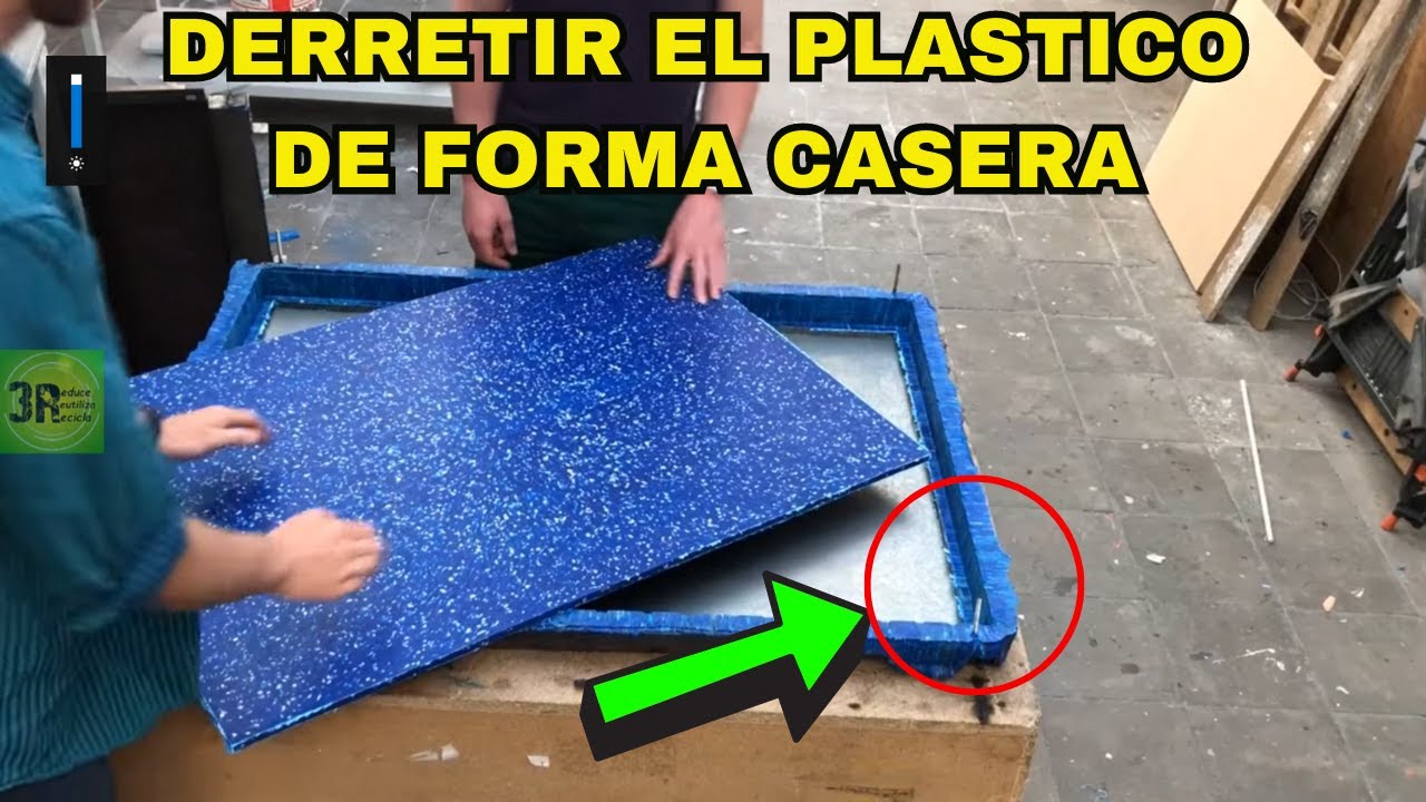Así se derrite el plástico correctamente de forma casera