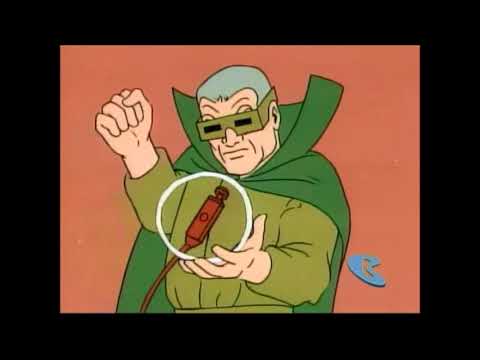 The Mole Man from the Fantastic Four 1968 cartoon