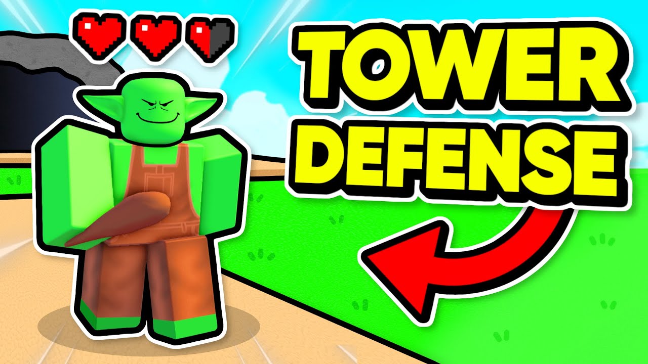I made a TOWER DEFENSE Game in Roblox...