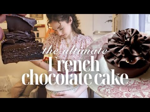 How to Make the Ultimate French Chocolate Cake for Valentine’s ♥️ In My Tiny Parisian Kitchen