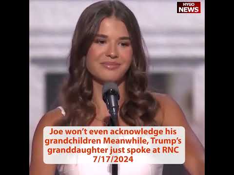 Vance: I love you mom. 'That's my boy', Trump’s granddaughter spoke at RNC