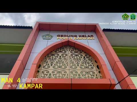 Video Drone Ruang Kelas Belajar SBSN 2024 MAN 4 Kampar