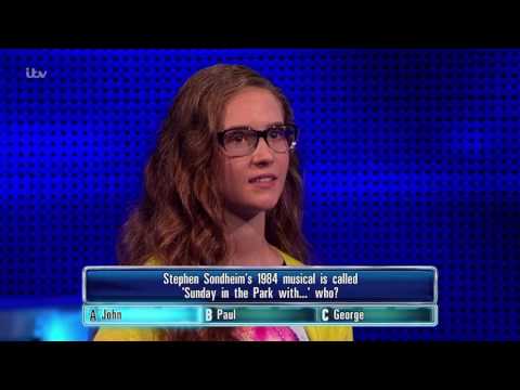 Charlotte Gets Her Stephen Sondheim Musical Question Wrong | The Chase