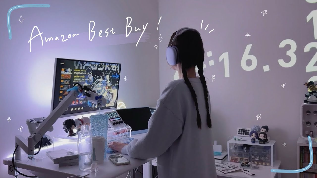 vlog / Amazon購入品 /デスク周りアイテム🌙🪄