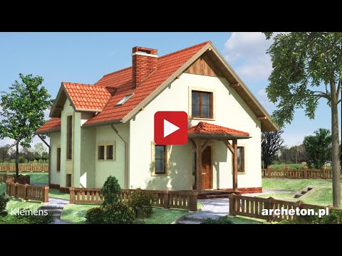 Projekt domu Klemens (E-252) - Archeton.pl