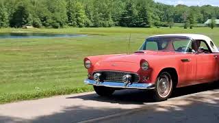 1956 Ford Thunderbird Drive By