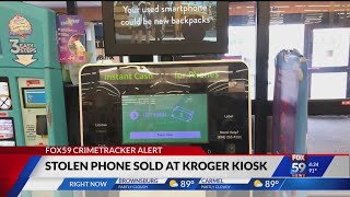 Woman tracks stolen cell phone to trade-in kiosk